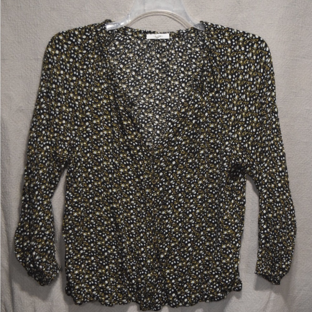 Stylish Black and White Women's Top